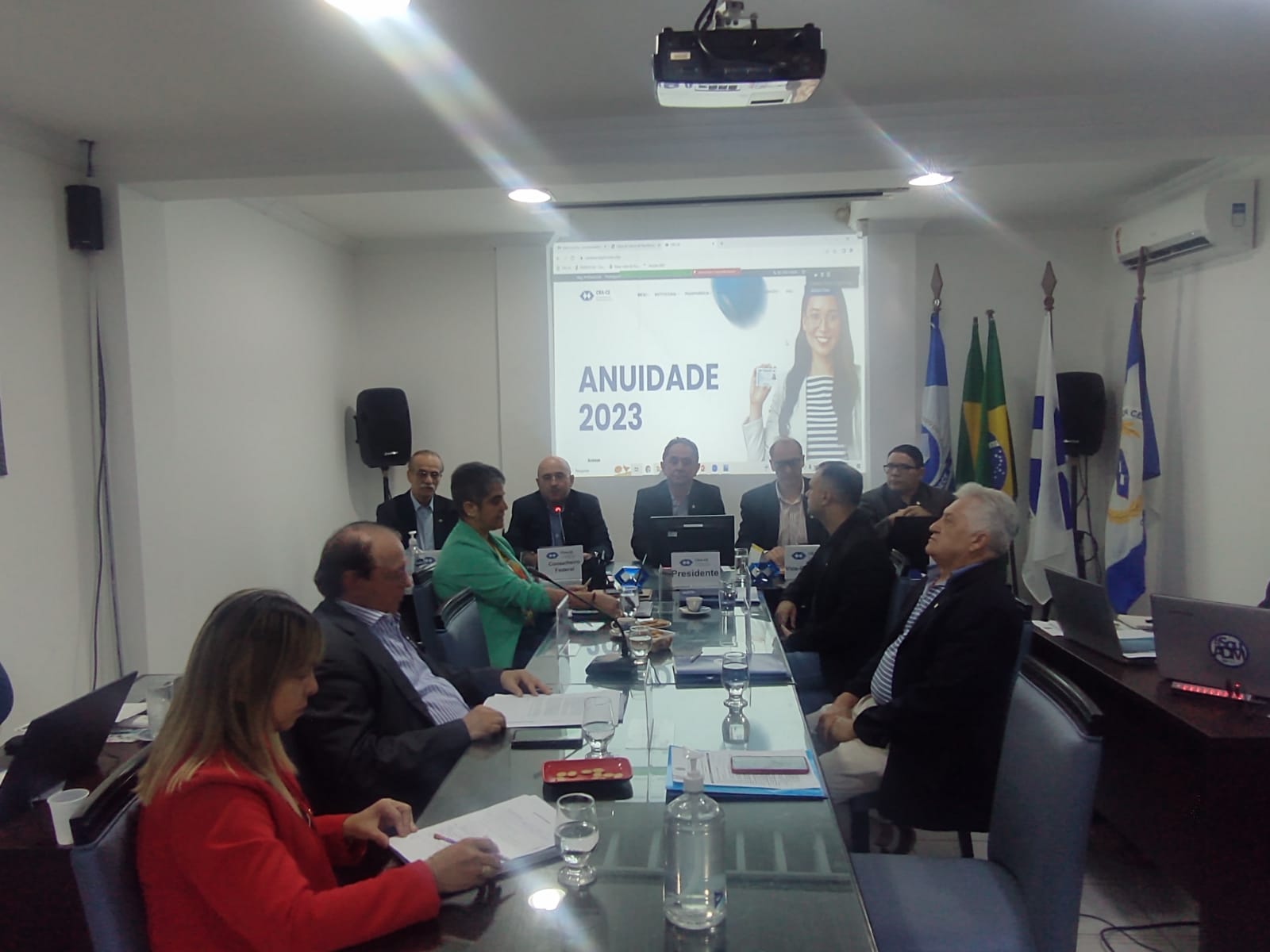 CRA-CE realiza plenária de fevereiro e presidente do CFA participa